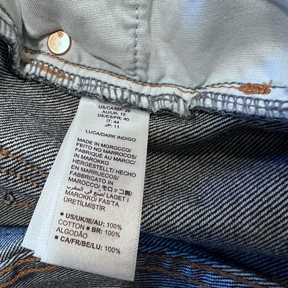 NWOT 𝐓𝐇𝐄 𝐃𝐑𝐎𝐏 Luca High-Rise Loose Straight-Fit Jean - Picture 5 of 8